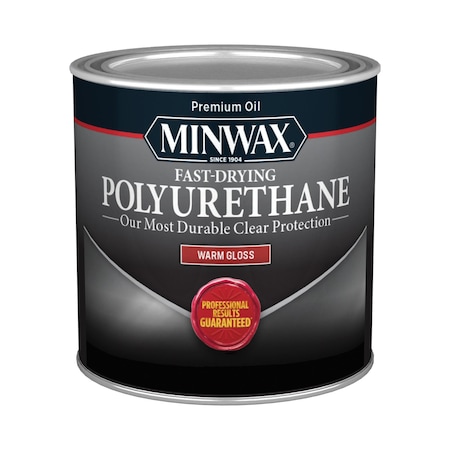 Minwax Minwax Gloss Clear Oil-Based Fast-Drying Polyurethane 0.5 pt 23000